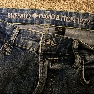 Pair of Authentic Worn ASH-X Slim Stretch Buffalo David Bitton Jeans.